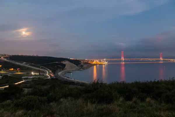 Most Osmangazi Most Izmit Bay Izmit Kocaeli Turkey Nejdelší Most — Stock fotografie