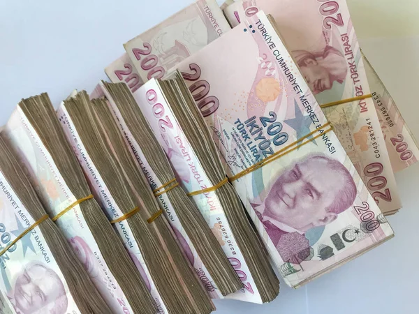 Turkse Lira Turks Geld Turkse Turk Parasi Lira — Stockfoto