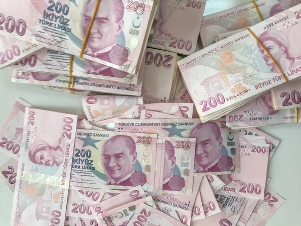 Turkse Lira Turks Geld Turkse Turk Parasi Lira — Stockfoto