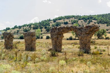 Satala 'daki (Sadak) 15. Apollonar lejyonunun kalıntıları Roma İmparatorluğu, Satala, Kelkit, Gumushane, Türkiye