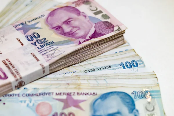 土耳其里拉 土耳其货币 土耳其土耳其土耳其人帕拉西里拉 — 图库照片