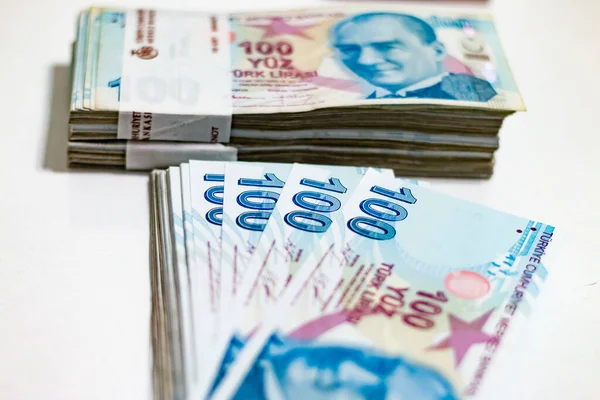 Turkse Lira Turks Geld Turkse Turk Parasi Lira — Stockfoto