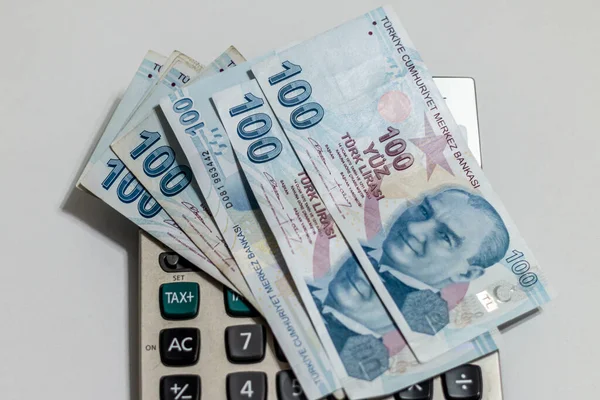 Turkse Lira Turks Geld Turkse Turk Parasi Lira — Stockfoto