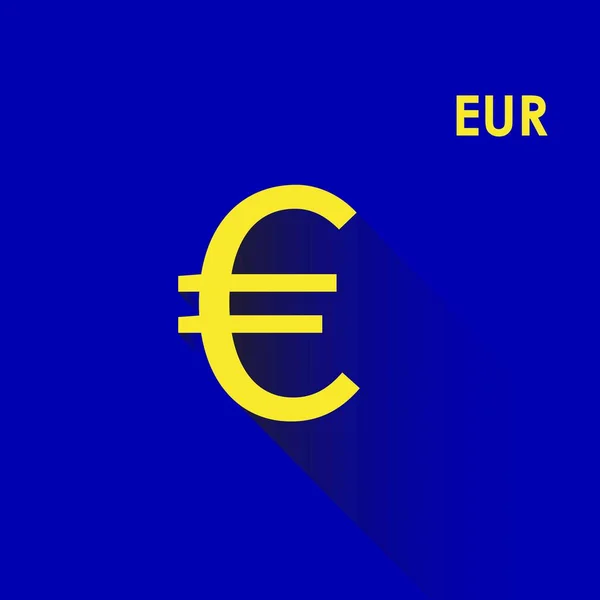 Euró Pénznem Szimbólum Török Euro Para Birimi Simgesi — Stock Vector