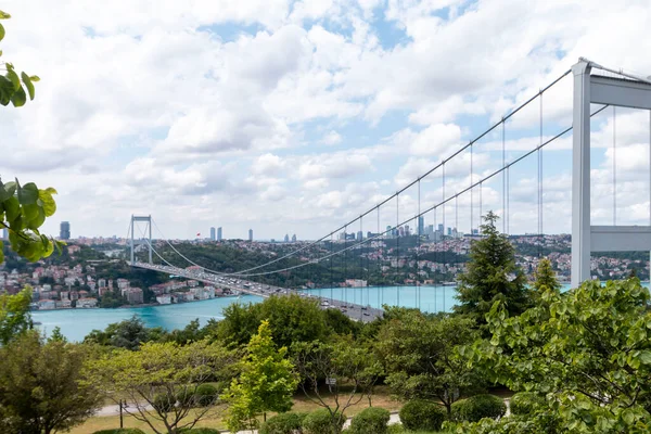 Istanbul Turkey June 2021 Istanbul Bosphorus Otagtepe Istanbul Turkey — Stock Photo, Image