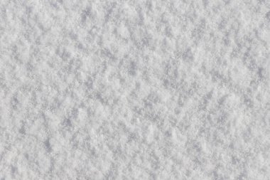 Düz zeminde beyaz kar örtüsü