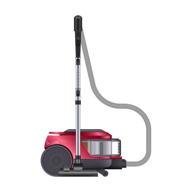 Temizleyici vektör simgesi. Gerçekçi vektör simgesi beyaz arkaplan temizleyicisinde izole edildi.