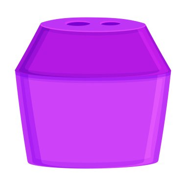 Keskinleştirici vektör simgesi. Çizgi film vektör simgesi beyaz arkaplan bileyicisinde izole edildi.