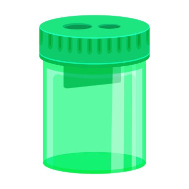 Keskinleştirici vektör simgesi. Çizgi film vektör simgesi beyaz arkaplan bileyicisinde izole edildi.