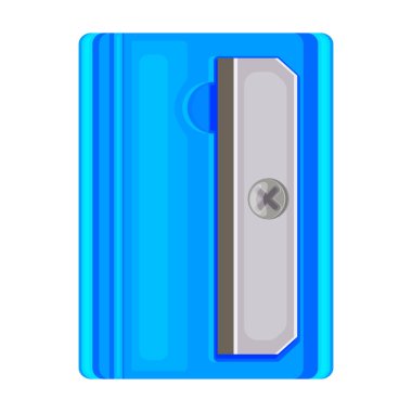 Keskinleştirici vektör simgesi. Çizgi film vektör simgesi beyaz arkaplan bileyicisinde izole edildi.