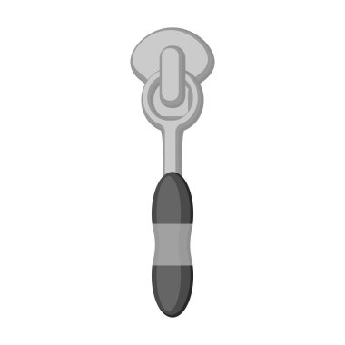 Kaydırma vektörü simgesi. Çizgi film vektör simgesi beyaz arkaplan kaydırıcıları üzerinde izole edildi.