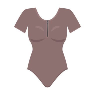 İç çamaşırı vektör simgesi. Beyaz arka plan iç çamaşırında izole edilmiş çizgi film vektör simgesi..