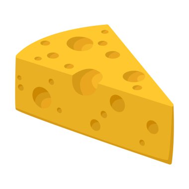 Peynir vektör simgesi. Çizgi film vektör simgesi beyaz arkaplan peyniri üzerinde izole edildi.