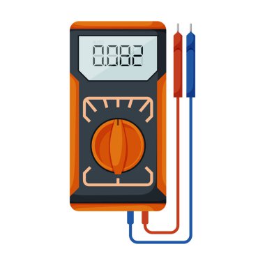 Çoklu vektör simgesi. Çizgi film vektör simgesi beyaz arkaplan çoklu metrede izole edildi.
