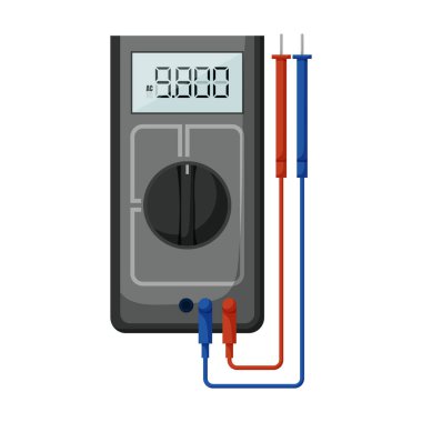 Çoklu vektör simgesi. Çizgi film vektör simgesi beyaz arkaplan çoklu metrede izole edildi.