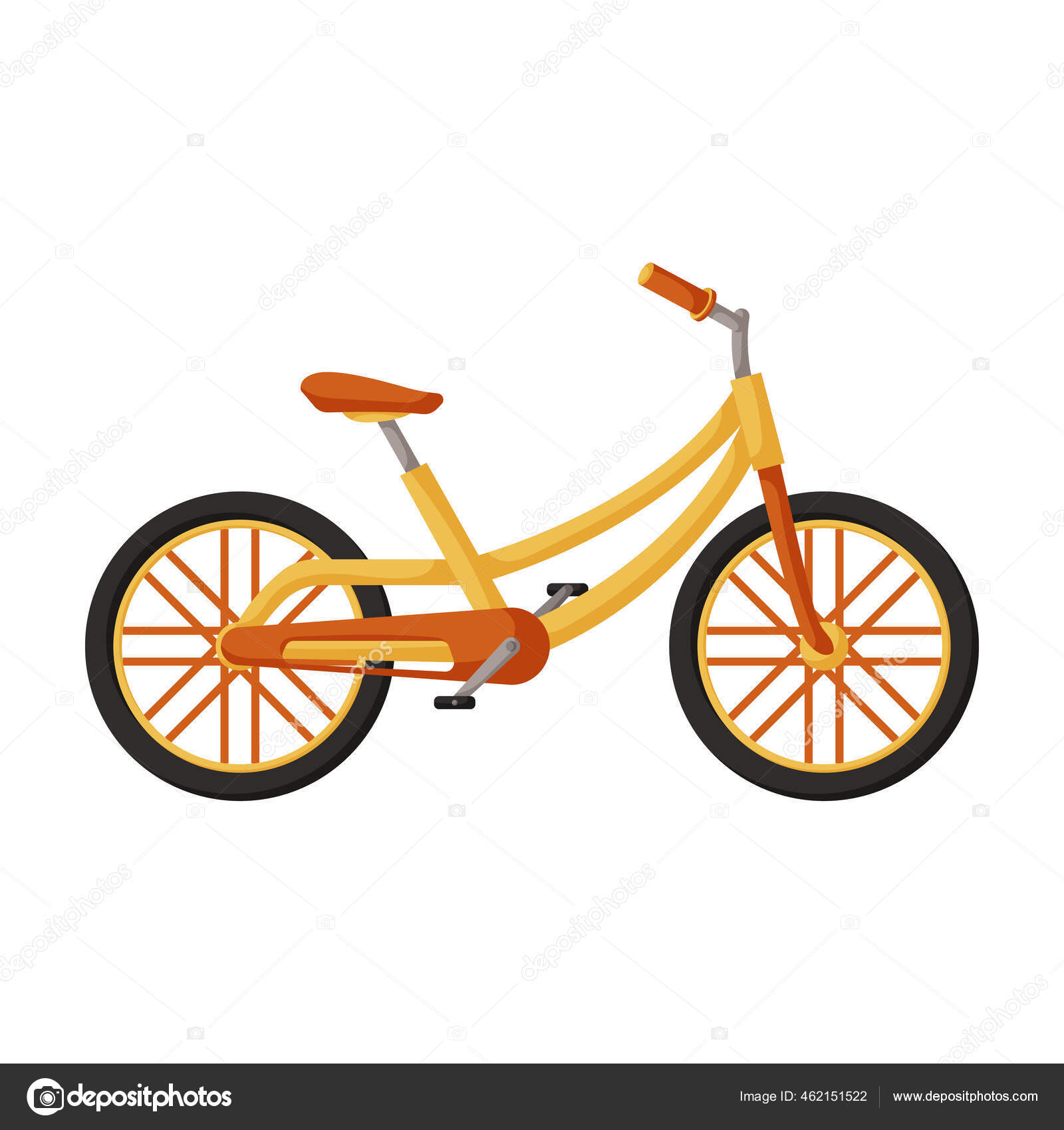 Ikon Kartun Sepeda Anak Terisolasi Vektor Ilustrasi Anak Anak Bersepeda Dengan Latar Belakang Putih Siklus Anak Ikon Kartun Vektor Stok Vektor VectorVicePhoto 462151522
