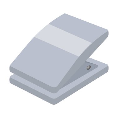 Zımba vektör karikatür simgesi. Beyaz arka planda vektör illüstrasyon yumruğu. İzole çizgi film illüstrasyon ikon zımbası.