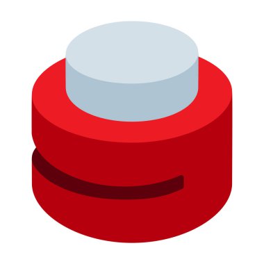 Zımba vektör karikatür simgesi. Beyaz arka planda vektör illüstrasyon yumruğu. İzole çizgi film illüstrasyon ikon zımbası.