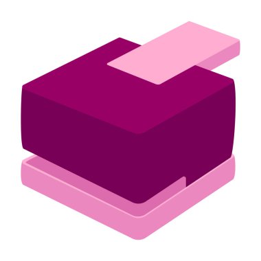 Zımba vektör karikatür simgesi. Beyaz arka planda vektör illüstrasyon yumruğu. İzole çizgi film illüstrasyon ikon zımbası.