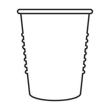 Kap vektör simgesi. Beyaz fonda izole edilmiş gerçekçi vektör simgesi.