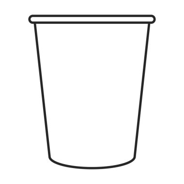 Kap vektör simgesi. Beyaz fonda izole edilmiş gerçekçi vektör simgesi.