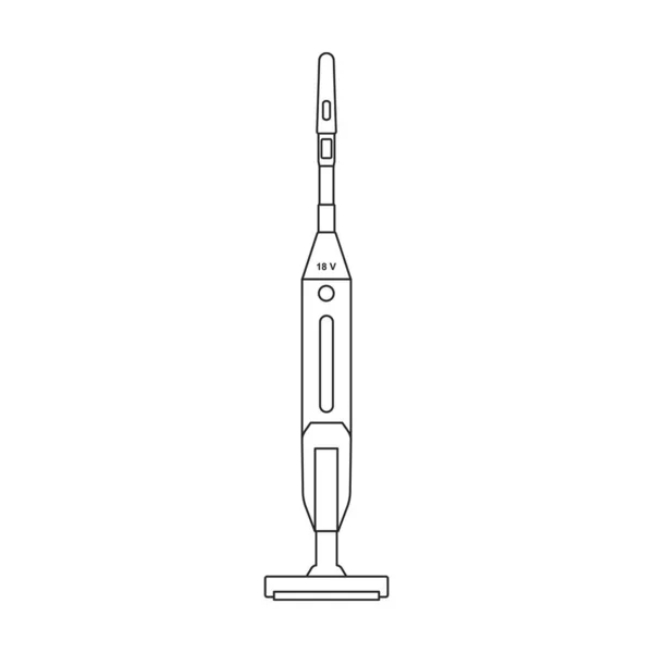 Ícone vetorial Cleaner icon.Realistic vetor isolado no limpador de fundo branco. —  Vetores de Stock