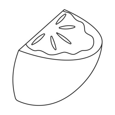 Flute vector outline icon. Vector illustration music instrument on white background. Isolated outline illustration icon of flute.