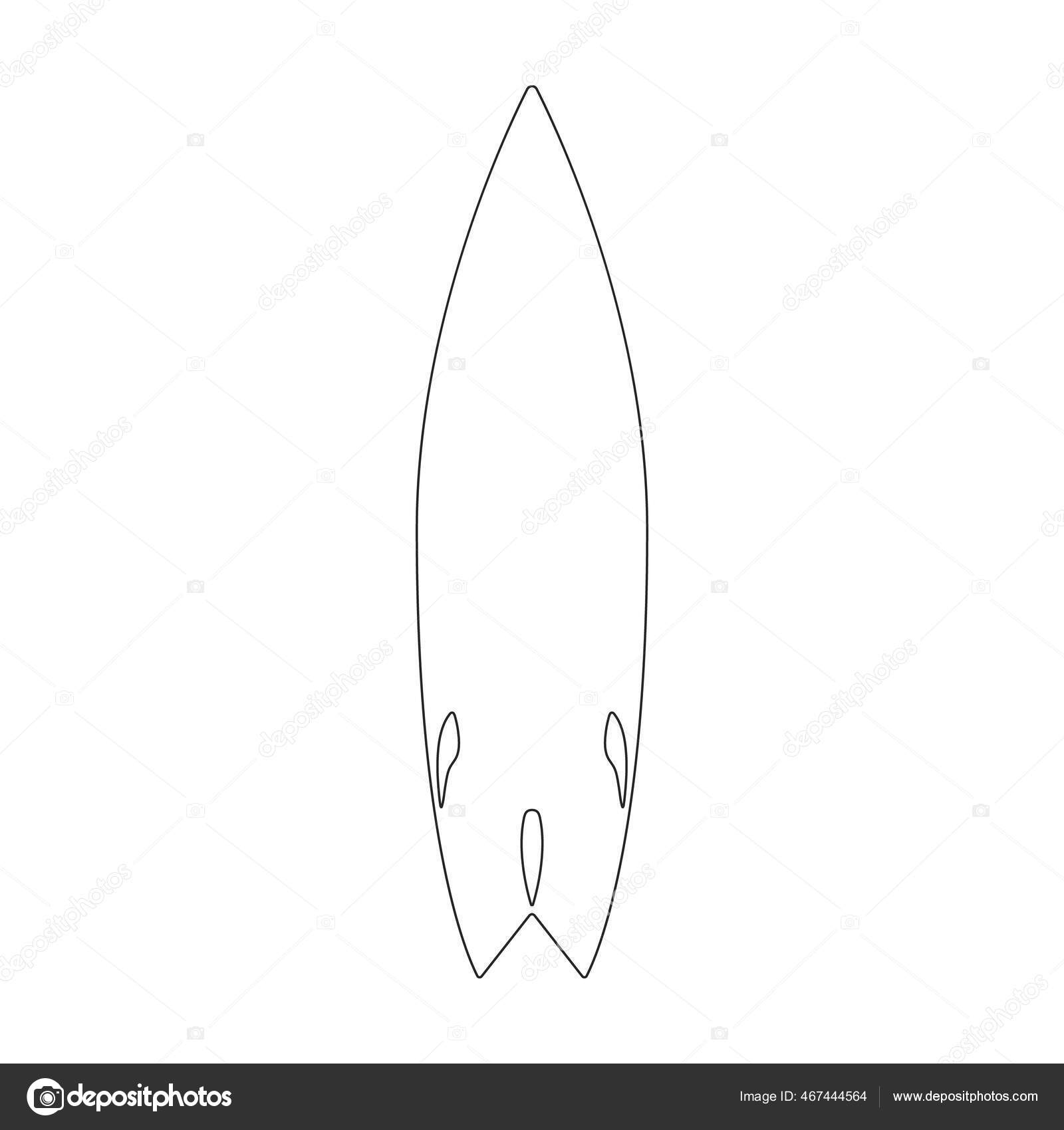 images Surfboard Outline Vector https depositphotos com 467444564 stock illustration surfboard vector outline icon vector html