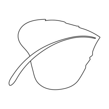 Cock vector outline icon. Vector illustration rooster on white background. Isolated outline illustration icon of cock.