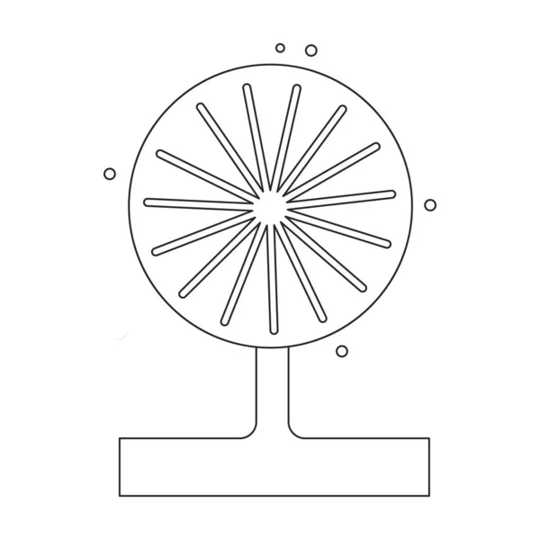 Brunnenwasser-Vektor-Umriss-Symbol. Vektorillustration Wasserfall auf weißem Hintergrund. Isolierte Umrisse illustrieren das Symbol des Brunnenwassers . — Stockvektor