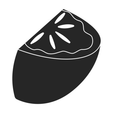 Hurma vektörü simgesi. Siyah vektör simgesi beyaz arkaplan hurmasında izole edildi.