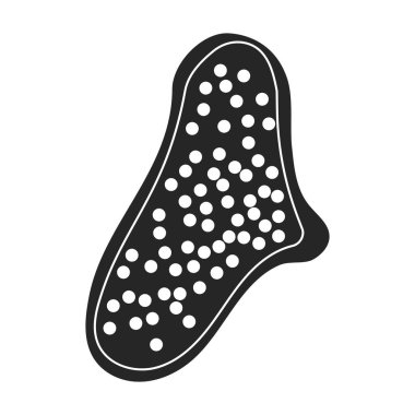 İncir vektör simgesi. Siyah vektör simgesi beyaz arkaplan inciri üzerinde izole edildi.