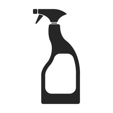 Deterjan vektör simgesi. Siyah vektör simgesi beyaz arkaplan deterjanı üzerinde izole edildi.