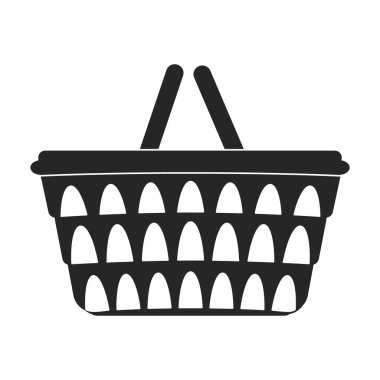 Trolley vektör simgesi. Siyah vektör simgesi beyaz arka plan tramvayında izole edildi.