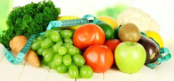 Verduras Frescas Aisladas Sobre Fondo Blanco — Foto de Stock