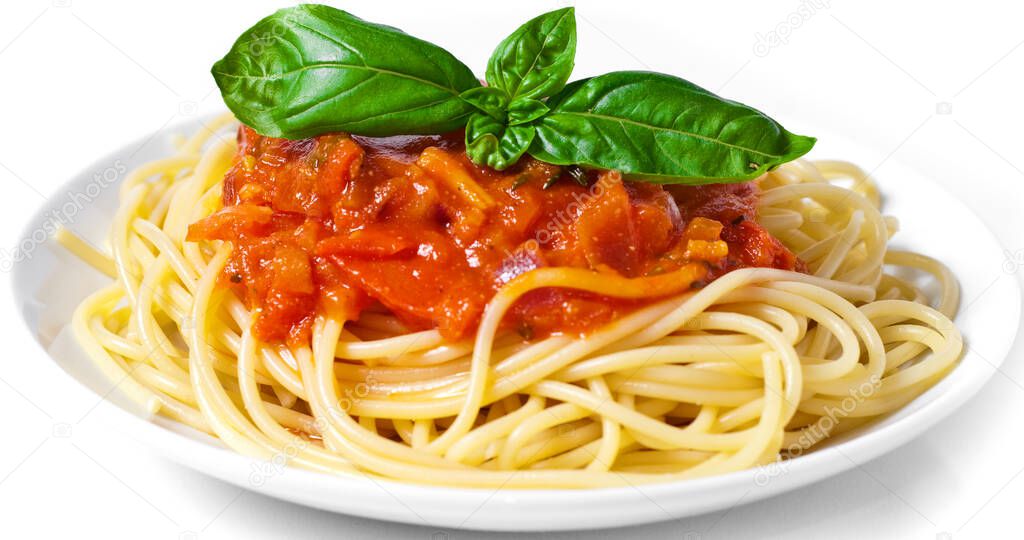 Spaghetti pasta sauce Dish