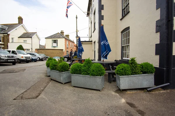 Das Globe Inn Wells Neben Der Seestadt Norfolk Großbritannien — Stockfoto