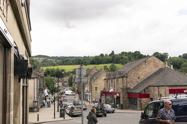 Szene Matlock Town Derbyshire Großbritannien — Stockfoto