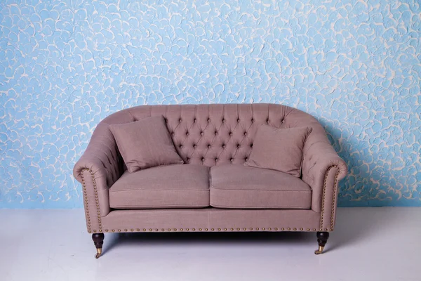 Klasik stil Armchair kanepesi, klasik odada. 