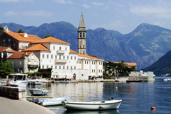 Paisaje de Montenegro, Kotor Fotos de stock libres de derechos