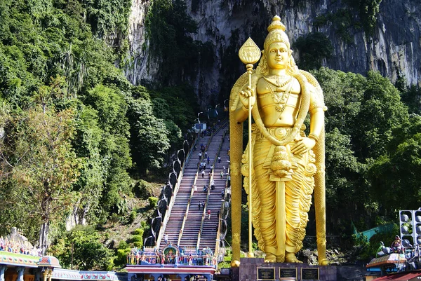 Kuala Lumpur, Malajsie - 11 prosince 2014: Batu Caves Royalty Free Stock Fotografie
