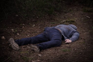 Parkta beyaz bir adam cesedi bulundu. - Ne? Ormanda cinayet. Öldürülen vatandaş. Suç mahalli