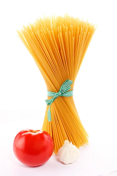 Domatesli spagetti — Stok fotoğraf