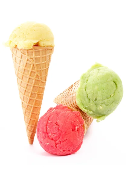 Glace colorée Images De Stock Libres De Droits