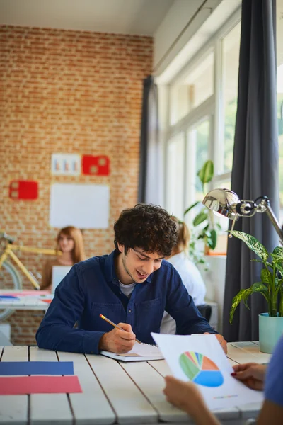 Young man working — Stock Photo, Image