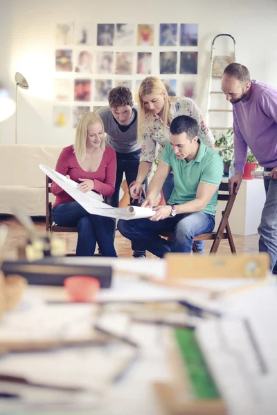 Architect in office — Stock Photo, Image