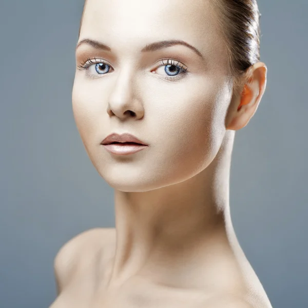 Asiatico donna bellezza faccia — Foto Stock