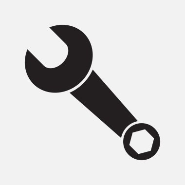 İngiliz anahtarı simgesini