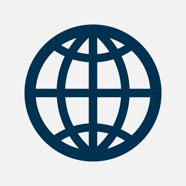 Globe-Icon – stockvektor