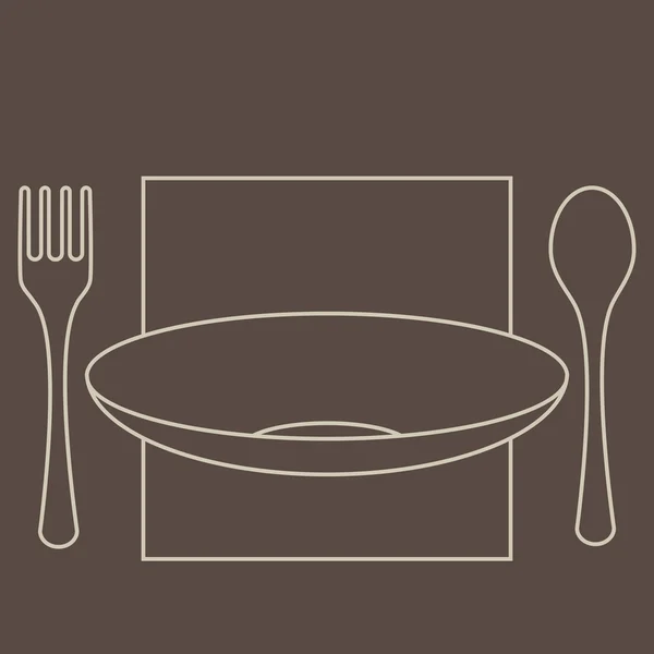 Forkspoonplate